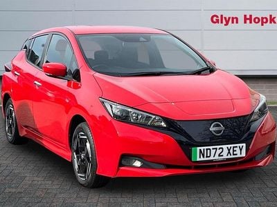 Used Nissan Leaf Acenta 110 kW (150 HP) 2022 Red Hatchback