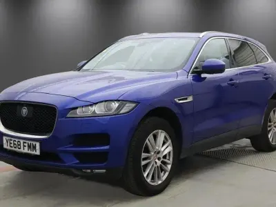Used Jaguar F-Pace Portfolio 180 HP (132 kW) 2018 Blue SUV