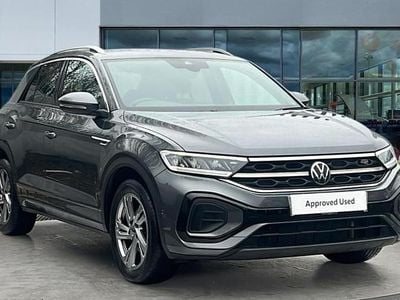 Used VW T-Roc R-line 150 HP (110 kW) 2023 Indium grey metallic SUV