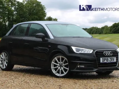 Used Audi A1 S-Line 2018 Black Hatchback