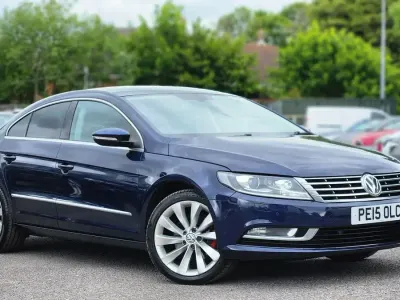 Used VW CC GT 177 HP (130 kW) 2015 Blue Sedan