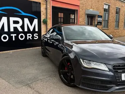 Used Audi A7 Sportback Advanced Plus 245 HP (180 kW) 2014 Blue Hatchback
