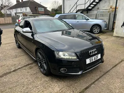 Used Audi S5 354 HP (260 kW) 2008 Black Coupe