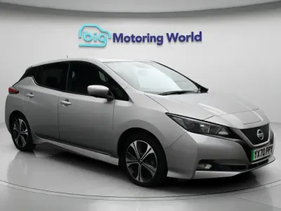 Used Nissan Leaf N-Connecta 110 kW (150 HP) 2020 Silver Hatchback
