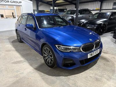 Used BMW 330e M Sport 2021 Blue Estate