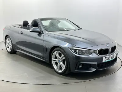 Usado BMW 420 M Sport 2018 Cinzento Cabrios