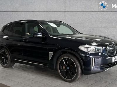 Carbon black Used 2021 BMW iX3 Shadowline SUV | £24,025 (Good price)