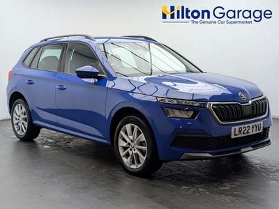 Used Skoda Kamiq SE 110 HP (80 kW) 2022 Blue SUV