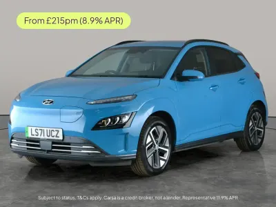 Used Hyundai Kona Premium 150 kW (204 HP) 2021 Blue SUV