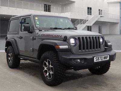Grey Used 2020 Jeep Wrangler Rubicon SUV | £36,949 (A bit pricey)