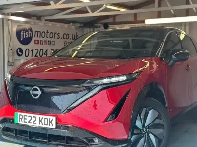 Used Nissan Ariya Advance 160 kW (218 HP) 2022 Red SUV