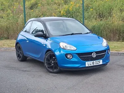 Used Vauxhall Adam 70 HP (51 kW) 2018 Blue Hatchback