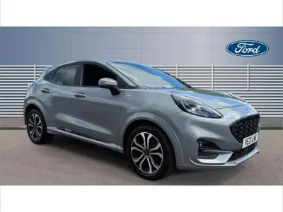 Used Ford Puma ST-Line 123 HP (90 kW) 2021 Silver SUV