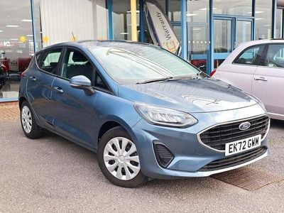 Used Ford Fiesta Trend 75 HP (55 kW) 2022 Blue Hatchback