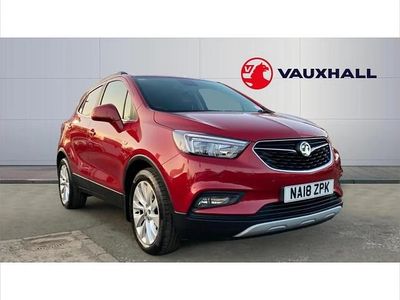 Used Vauxhall Mokka X Elite 140 HP (102 kW) 2018 Red SUV