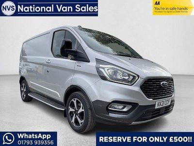 Silver Used 2021 Ford Transit Custom Active Van | £8,690 (Good price)