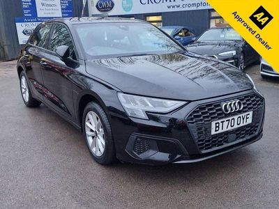 Used Audi A3 Sportback Design 110 HP (80 kW) 2020 Black Hatchback