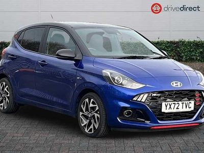 Blue Used 2022 Hyundai i10 N Line Hatchback | £13,650 (Fair price)