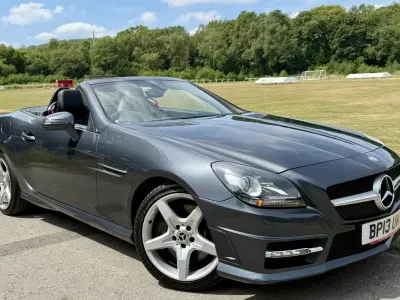 Used Mercedes SLK250 AMG 204 HP (150 kW) 2013 Grey Cabriolet