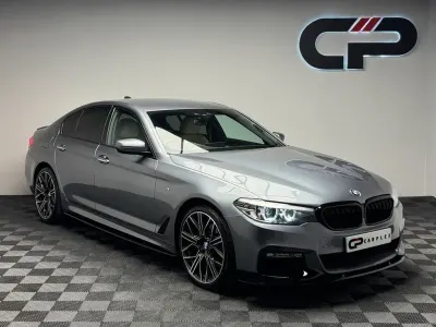 Used BMW 520 M Sport 190 HP (139 kW) 2017 Blue Sedan