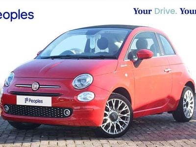 Used Fiat 500 Dolcevita 2022 Red Cabriolet