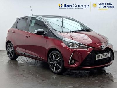 Usado Toyota Yaris 2017 Vermelho Citadino