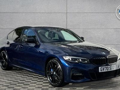 Used BMW 330e M Sport 292 HP (214 kW) 2021 Blue Sedan
