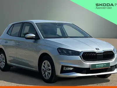 Used Skoda Fabia SE 95 HP (69 kW) 2025 Silver Hatchback