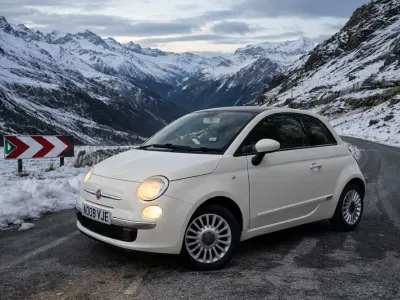 Usado Fiat 500 Lounge 69 HP (50 kW) 2008 Branco Citadino