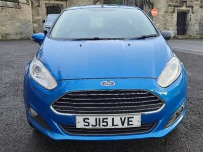 Used Ford Fiesta Zetec 82 HP (60 kW) 2015 Blue Hatchback