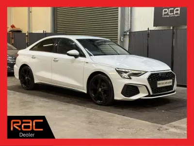 Usado Audi A3 S-Line 150 HP (110 kW) 2020 Branco Sedan
