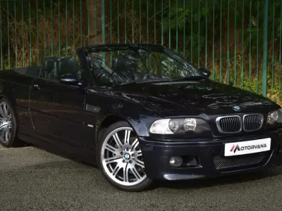 Used BMW M3 Shadowline 338 HP (248 kW) 2005 Black Cabriolet