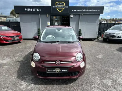 Used Fiat 500 Pop Star 69 HP (50 kW) 2016 Red Hatchback