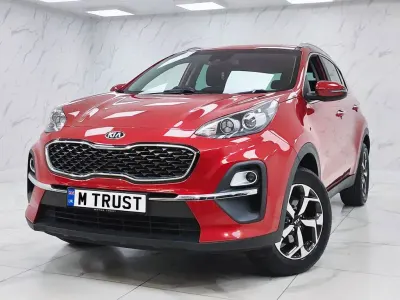 Used Kia Sportage 130 HP (95 kW) 2021 Red SUV