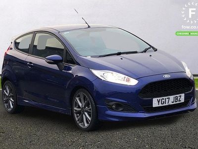 Blue Used 2017 Ford Fiesta ST-Line Hatchback | £6,799 (Fair price)