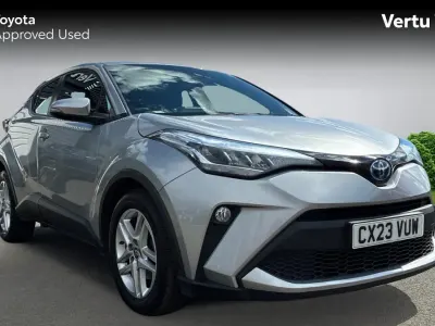 Used Toyota C-HR 122 HP (89 kW) 2023 Silver metallic (metallic paint) SUV