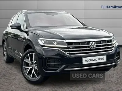 Used VW Touareg R-line 286 HP (210 kW) 2019 Blue SUV