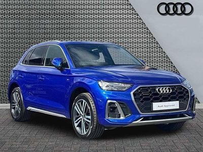 Used Audi Q5 S-Line 2021 Blue SUV