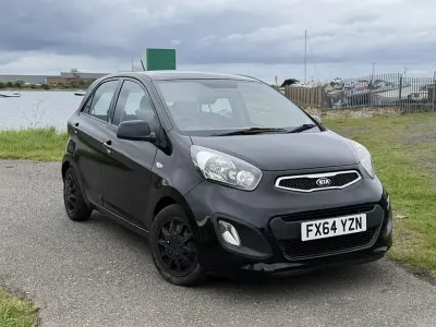 Used Kia Picanto Air 68 HP (50 kW) 2014 Black Hatchback