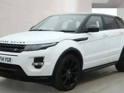 Used Land Rover Range Rover evoque Dynamic 190 HP (139 kW) 2014 White SUV