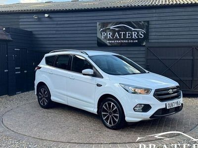 Begagnad Ford Kuga ST-Line 120 HK (88 kW) 2017 Vit SUV