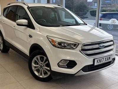 White Used 2017 Ford Kuga Titanium SUV | £7,995 (Fair price)