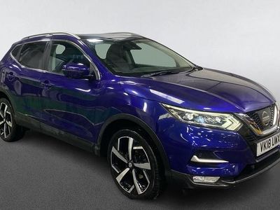 Used Nissan Qashqai Tekna 110 HP (80 kW) 2018 Blue SUV