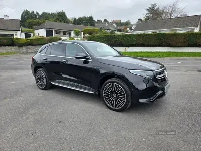 Used Mercedes EQC400 AMG Line Premium 300 kW (408 HP) 2022 Black SUV