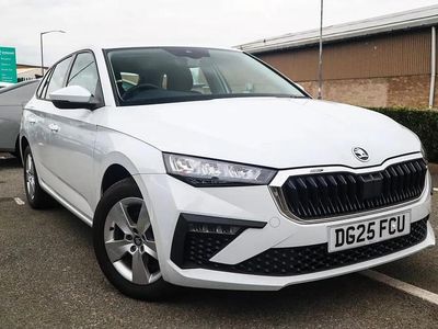 Used Skoda Scala SE 113 HP (83 kW) 2025 White Hatchback