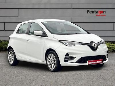 Used Renault Zoe SE 80 kW (109 HP) 2022 White Hatchback