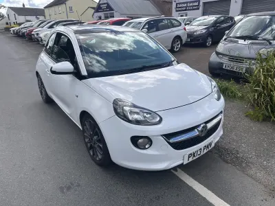 Used Vauxhall Adam Glam 70 HP (51 kW) 2013 White Hatchback