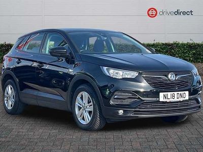 Used Vauxhall Grandland X 2018 Black SUV