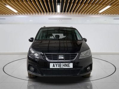 Begagnad Seat Alhambra Ecomotive 150 HK (110 kW) 2018 Svart Minibuss