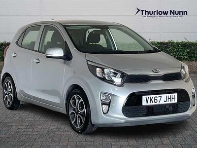Used Kia Picanto 83 HP (61 kW) 2017 Silver Hatchback